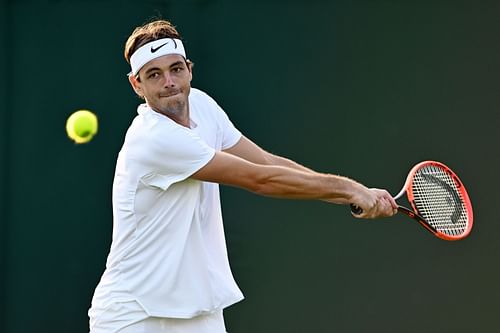 Taylor Fritz at the 2023 Wimbledon Championships.