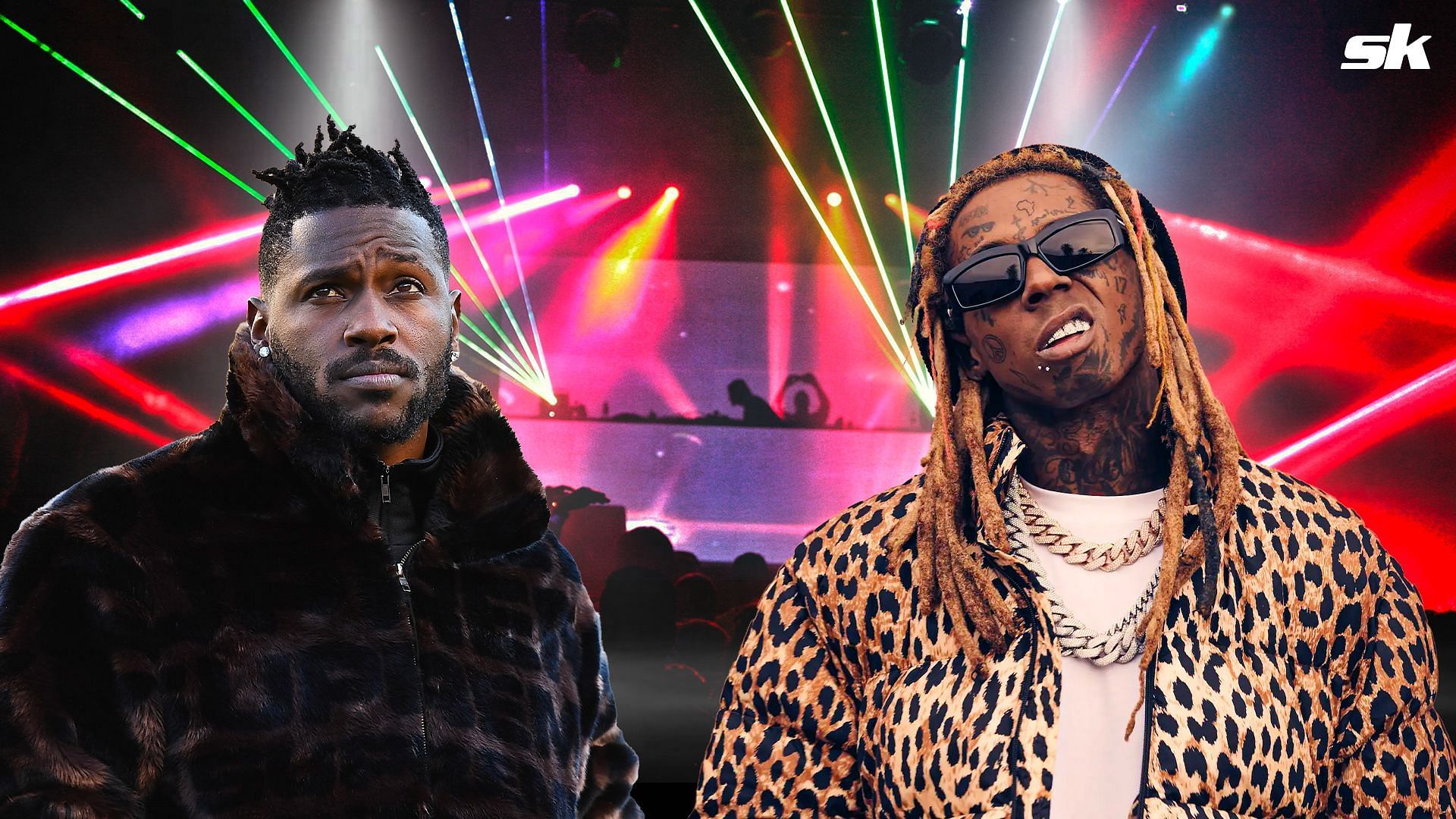 Antonio Brown and Lil Wayne on a song?