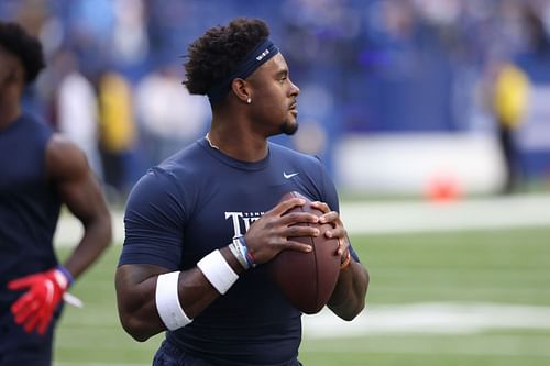 Tennessee Titans QB Malik Willis