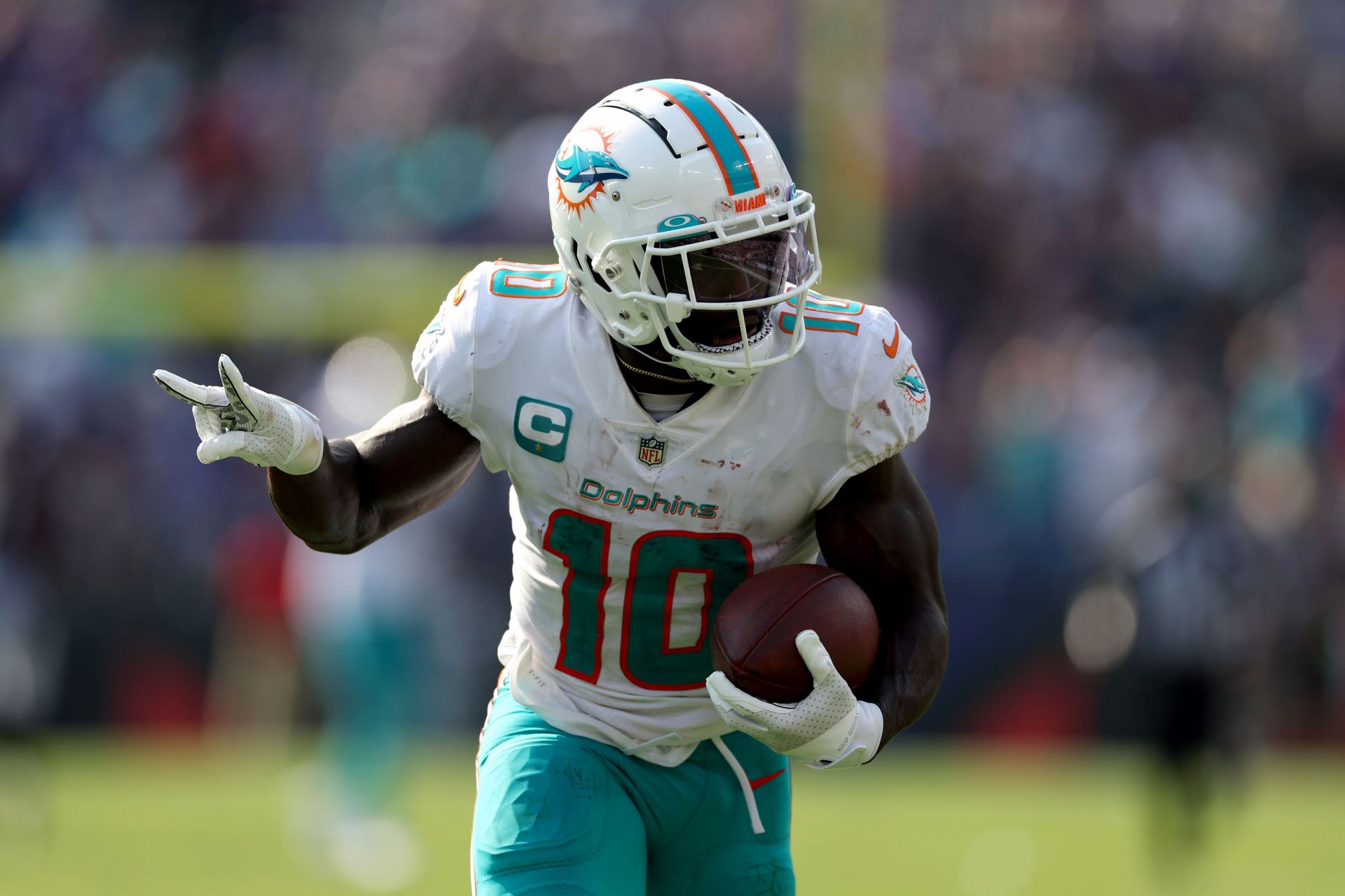 Tyreek Hill: Miami Dolphins v Baltimore Ravens