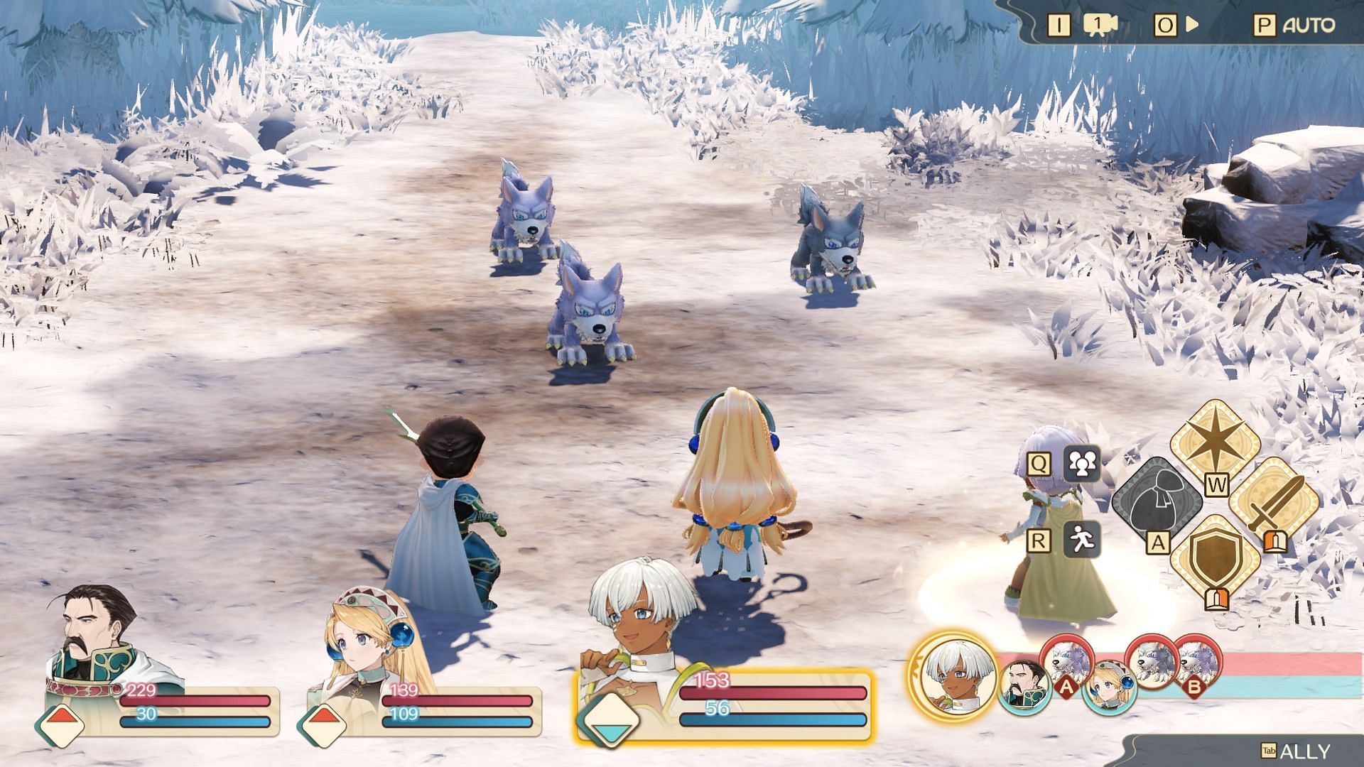 As the months go on, seasons change and so does the scenery (Screenshot from Atelier Marie Remake)