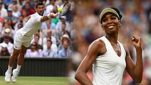 "I need to learn how to fall without hurting myself" - Venus Williams reacts to Novak Djokovic's athleticism on display at Wimbledon