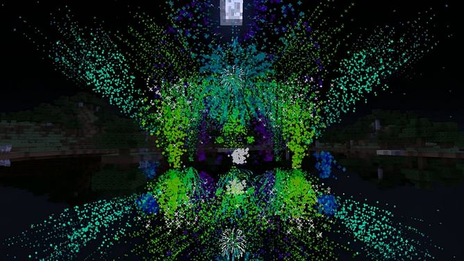 All firework patterns in Minecraft and how to craft them