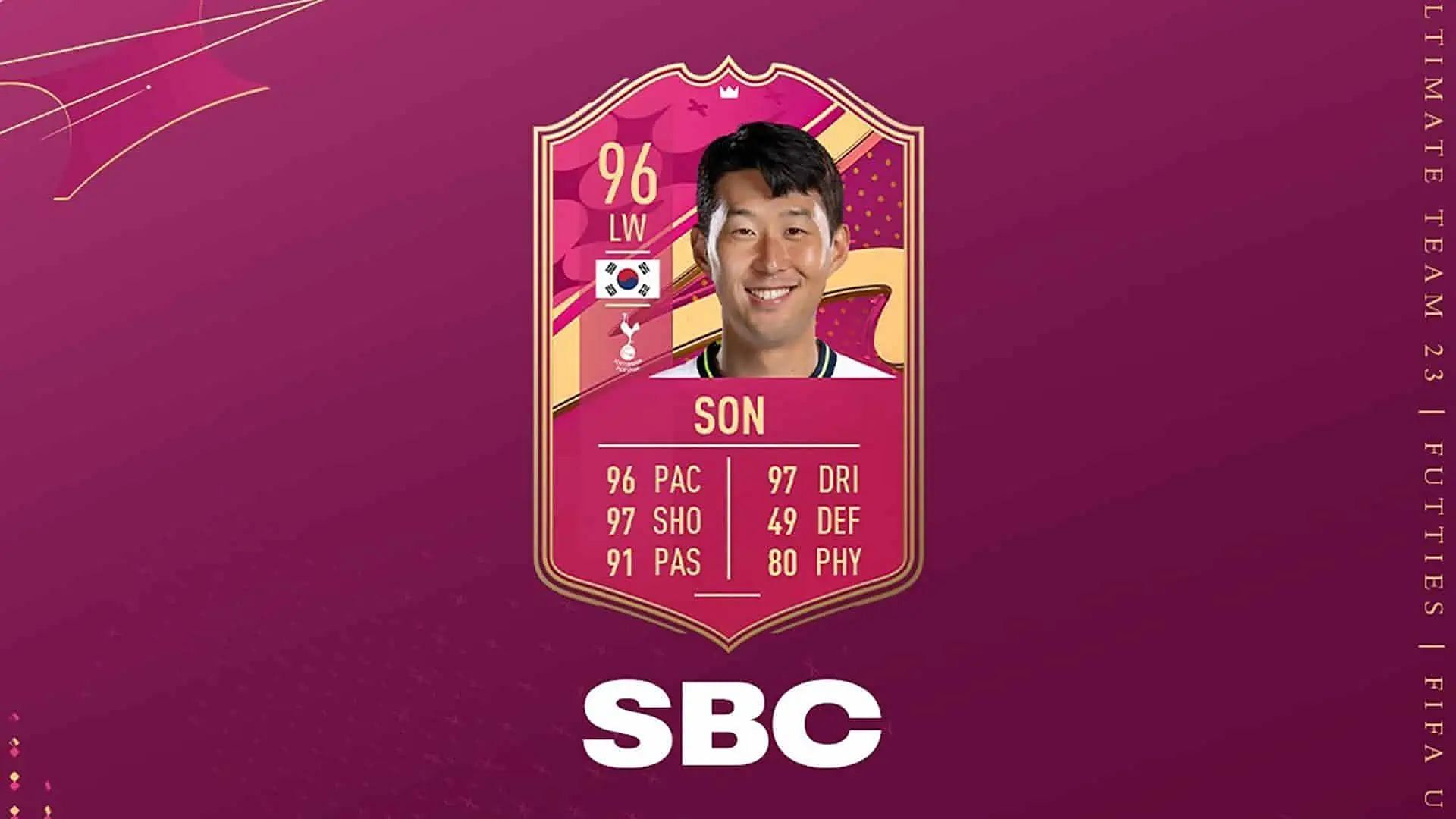 Heung Min Son Futties SBC: FIFA 23 Heung Min Son Futties SBC - How to ...