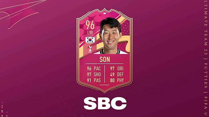 FIFA 23 Heung Min Son Futties SBC - How to complete, cost, and more