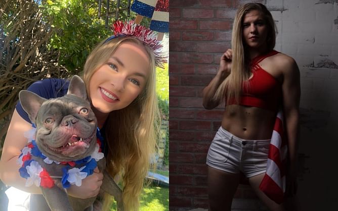 Paige VanZant, Helen Yee and other UFC Divas increase the heat on 4th of July Celebration