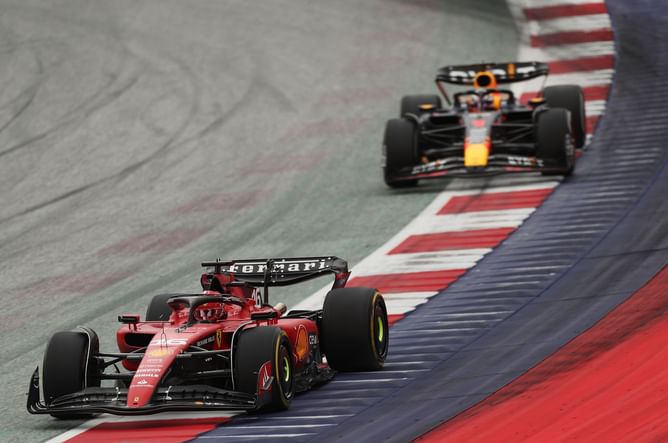 Max Verstappen calls his battle against Charles Leclerc 'a bit unfair'