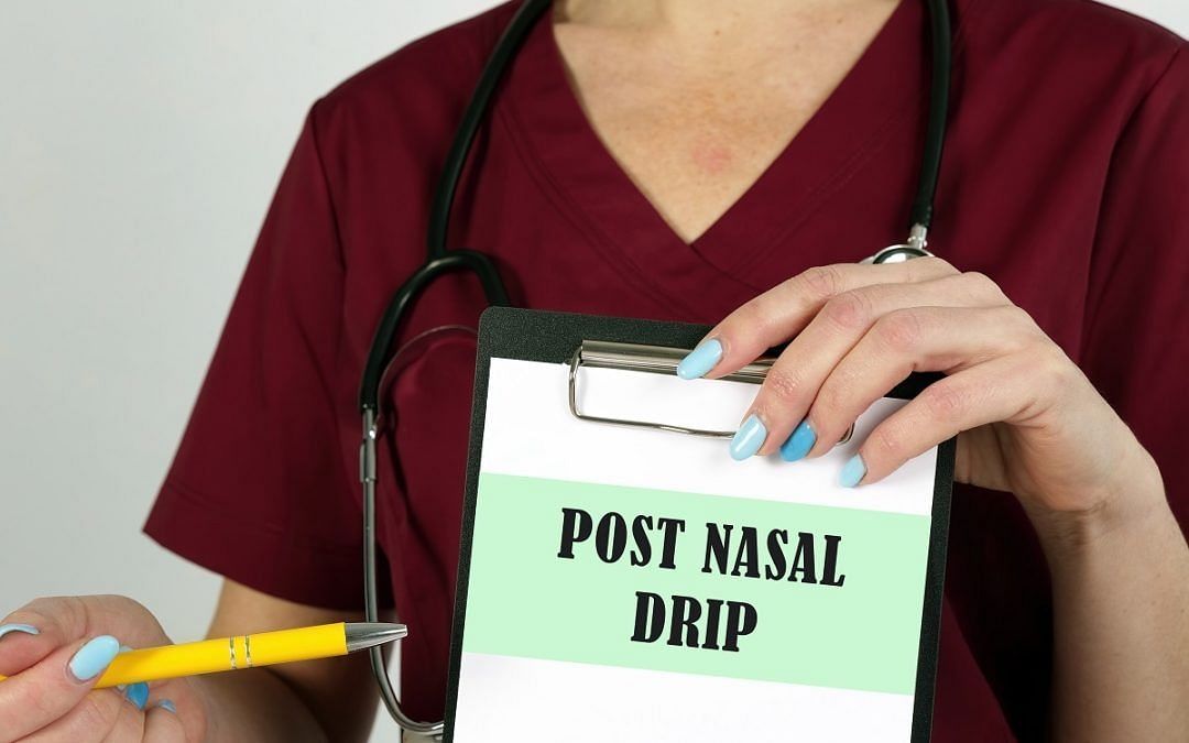 Post-nasal drip (Image via Getty Images)