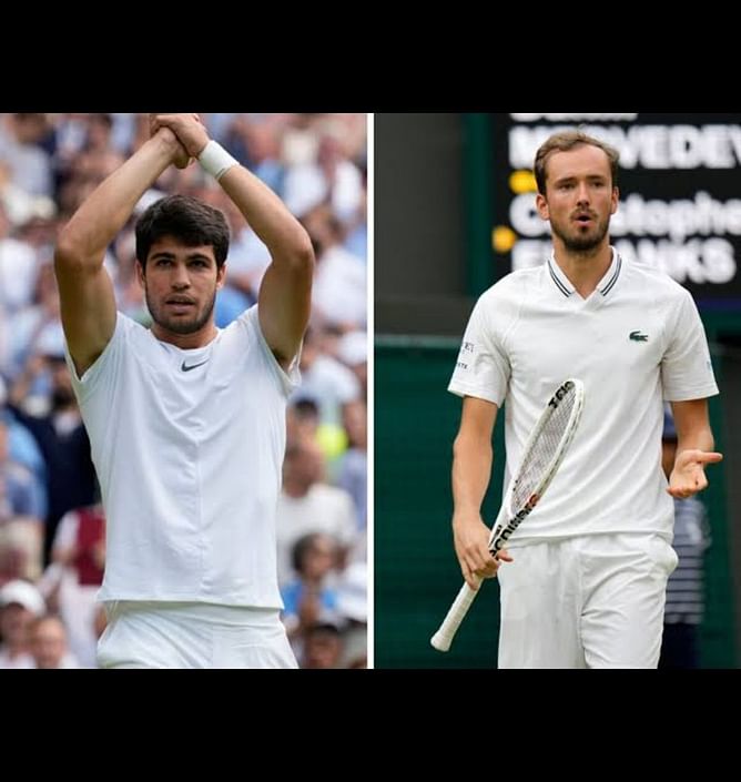 2 things to watch out for in Carlos Alcaraz's semi-final clash with Daniil Medvedev at Wimbledon