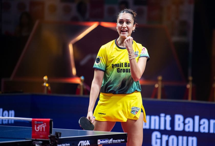 Ultimate Table Tennis 2023 3 reasons why Bengaluru Smashers can win
