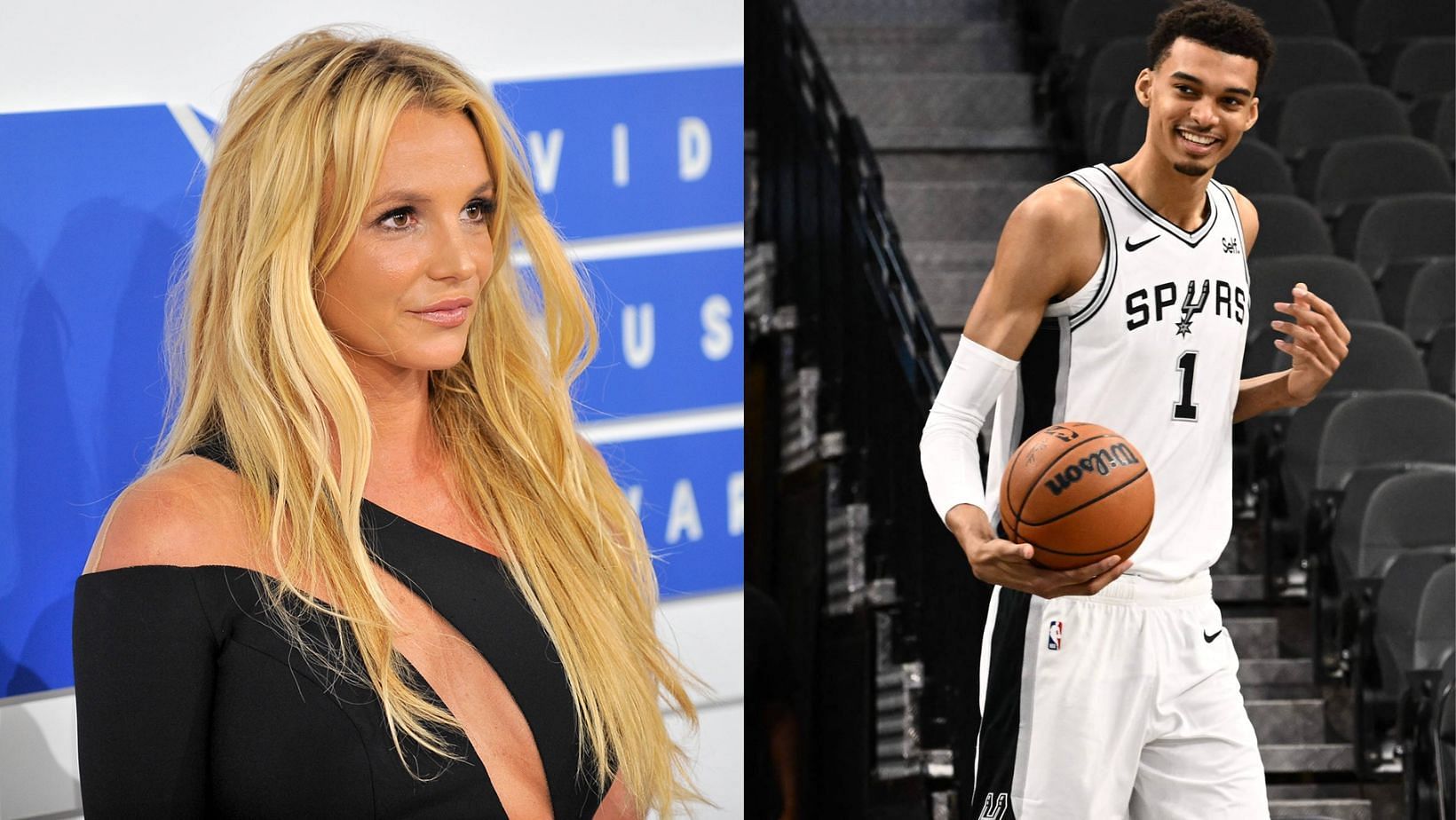 Britney Spears is reportedly a big fan of San Antonio Spurs rookie Victor Wembanyama.