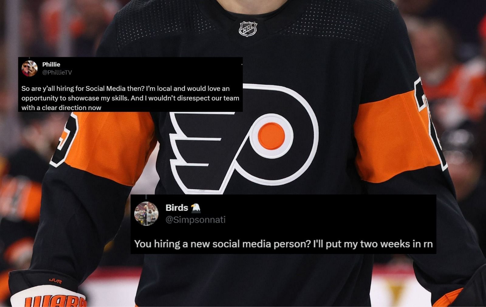 Philadelphia Flyers fans jokingly apply for social media role after press conference fiasco