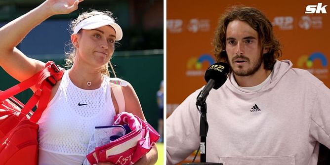 "It feels natural, there's no shame" - Stefanos Tsitsipas hits back at criticism of his 'extremely public' relationship with Paula Badosa