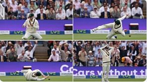 [Watch] Steve Smith fluffs dolly from a belligerent Ben Stokes on Day 5 of the Second Ashes Test