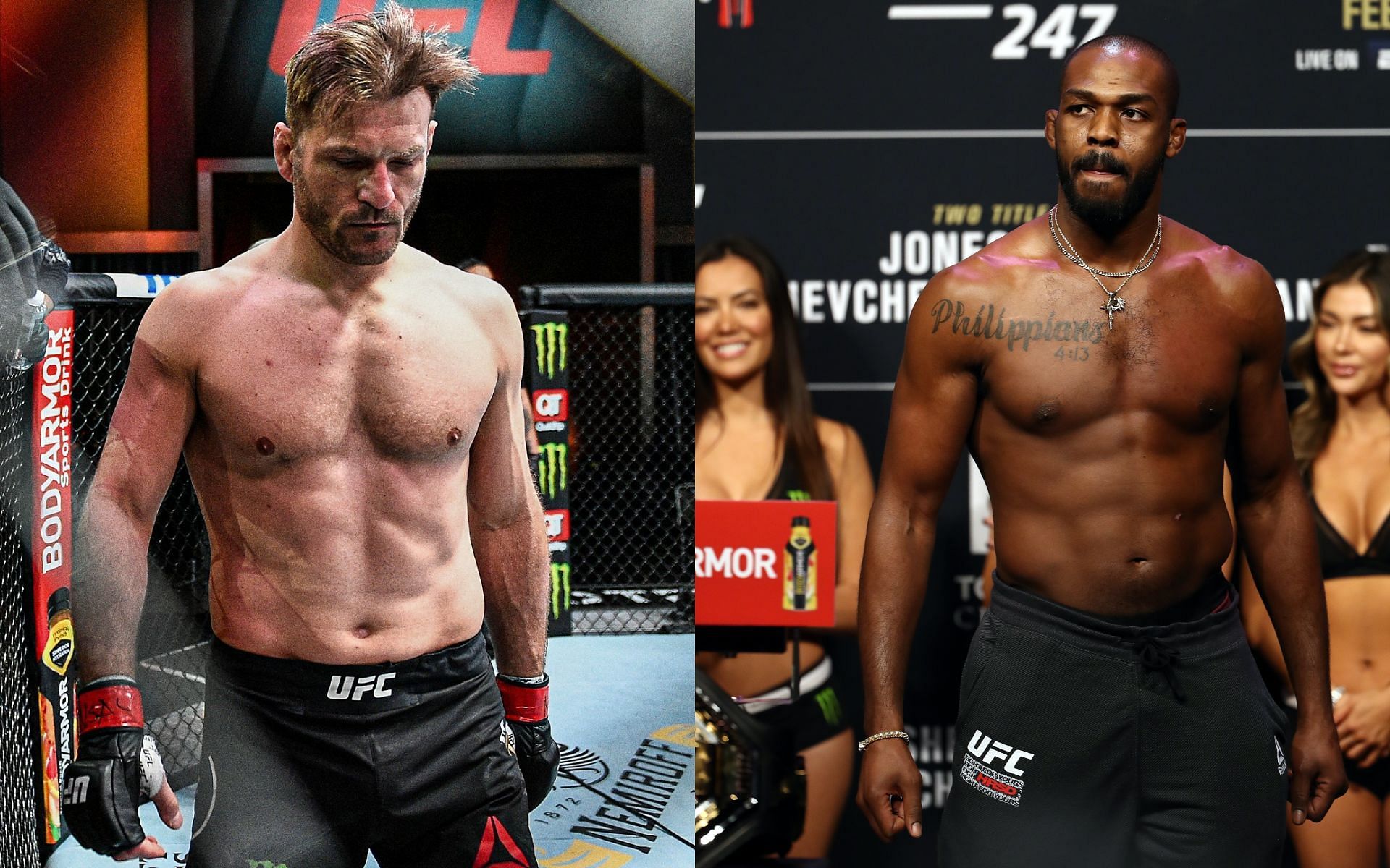 Stipe Miocic and Jon Jones [Image credits: Getty Images and @espnmma on Twitter]