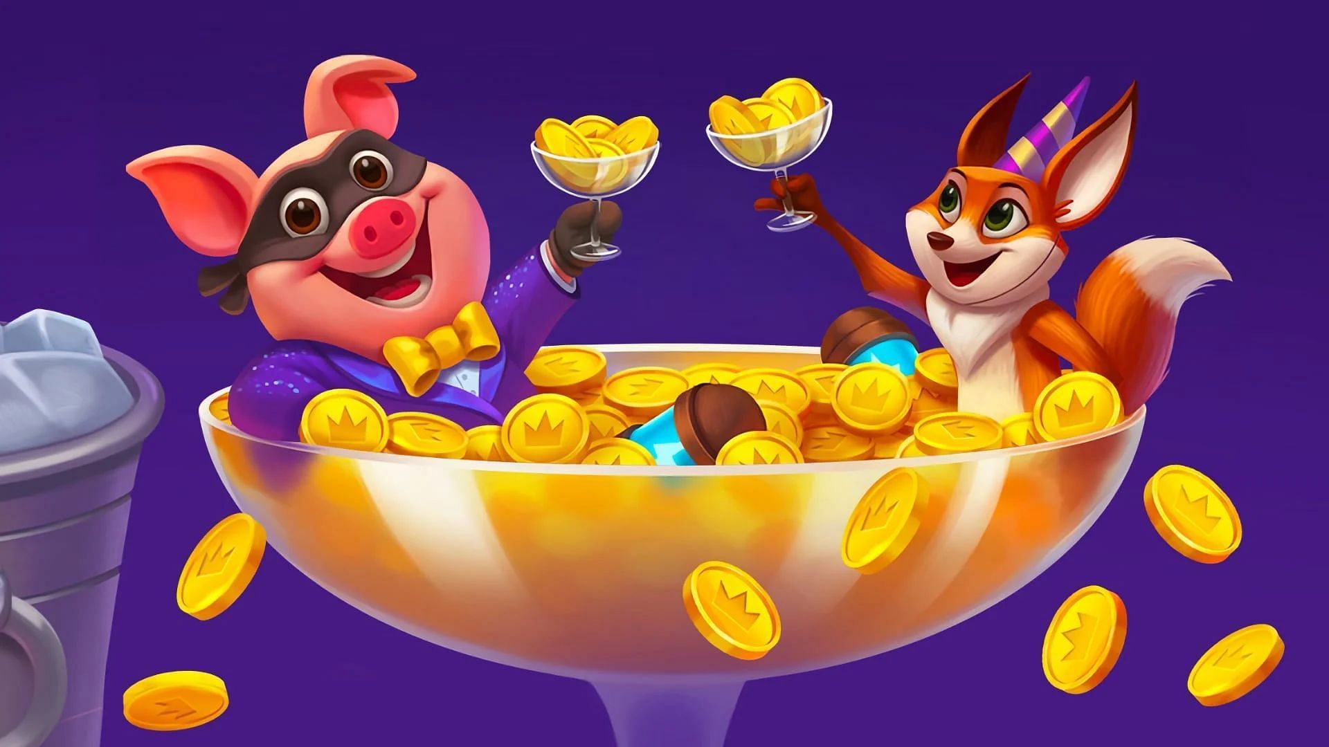 Moon Active posts daily links that provide free spins. (Image via Moon Active)