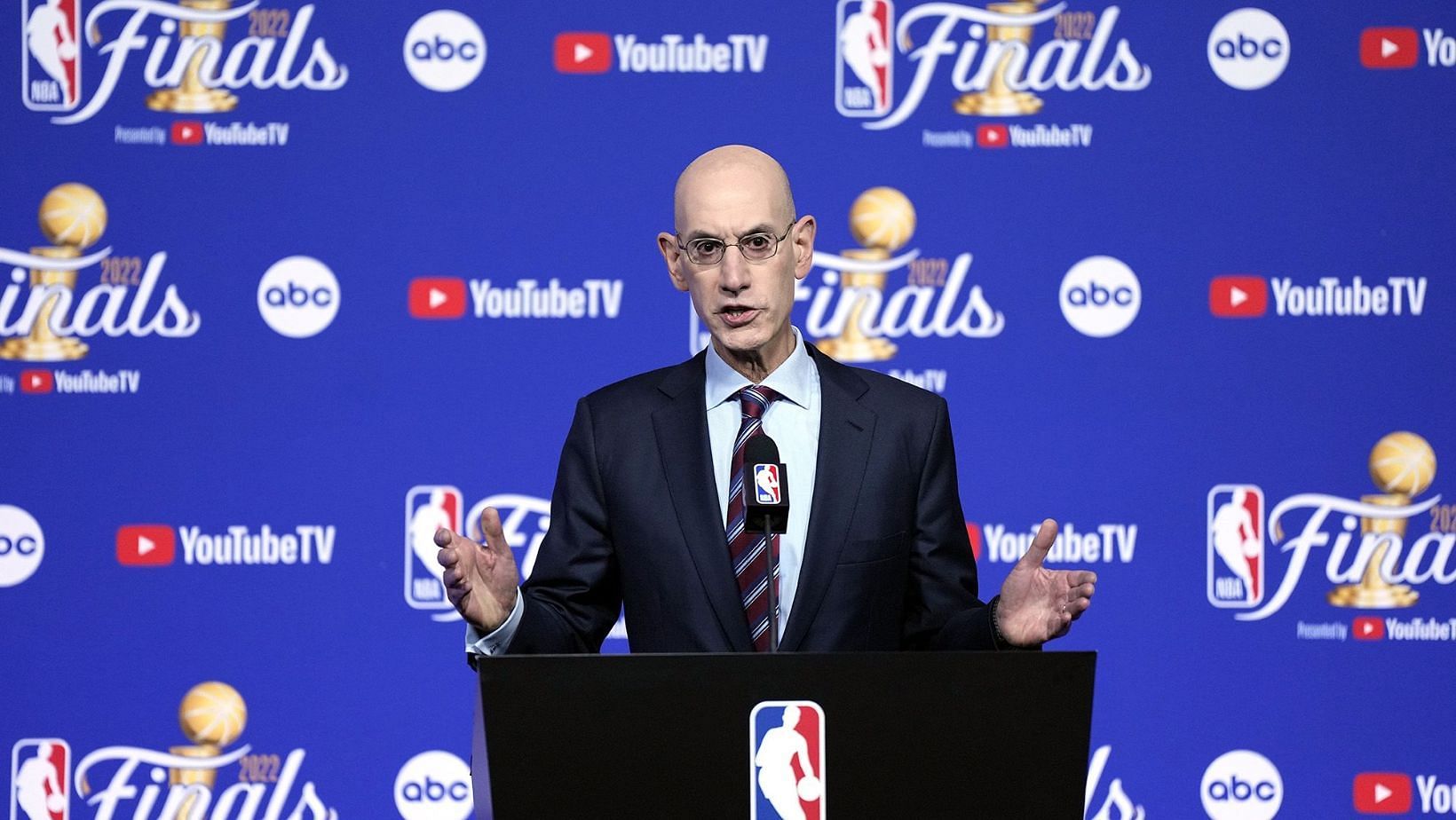 NBA Commissioner Adam Silver isn