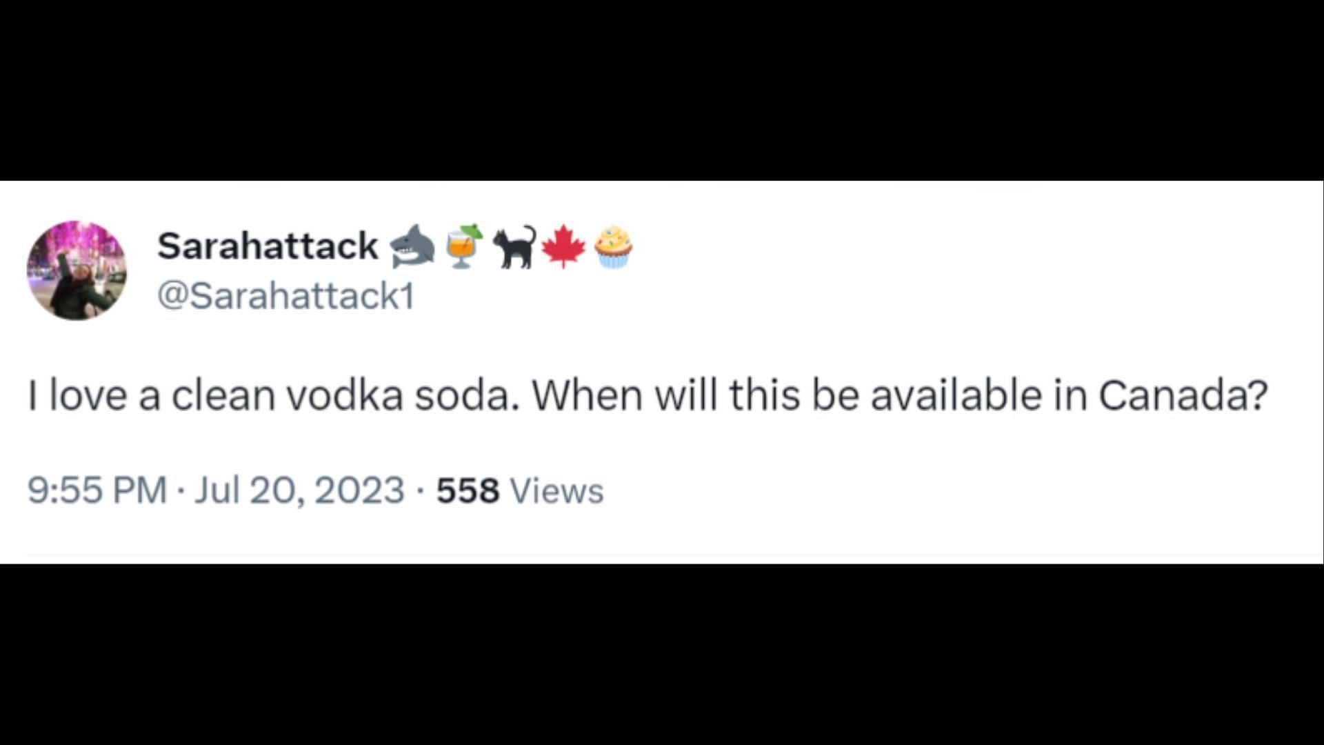 Netizens react to newly launched canned cocktail. (Image via Twitter/@CTVNews)