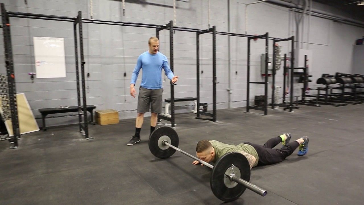 As a demanding and effective workout, bar facing burpees have grown in popularity (Image via Youtube/ Train FTW)