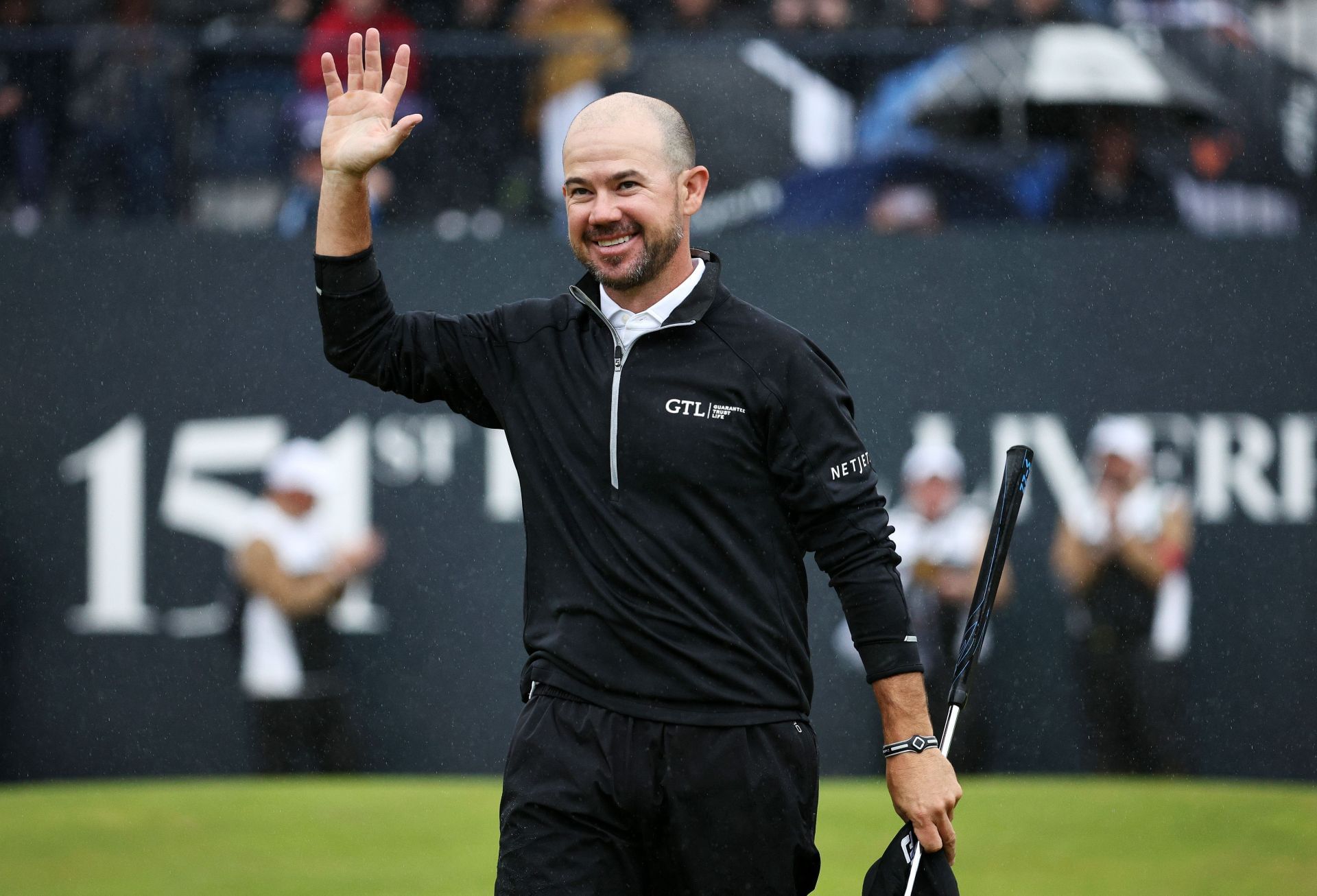 Brian Harman at the Royal Liverpool Golf Club (via Getty Images)