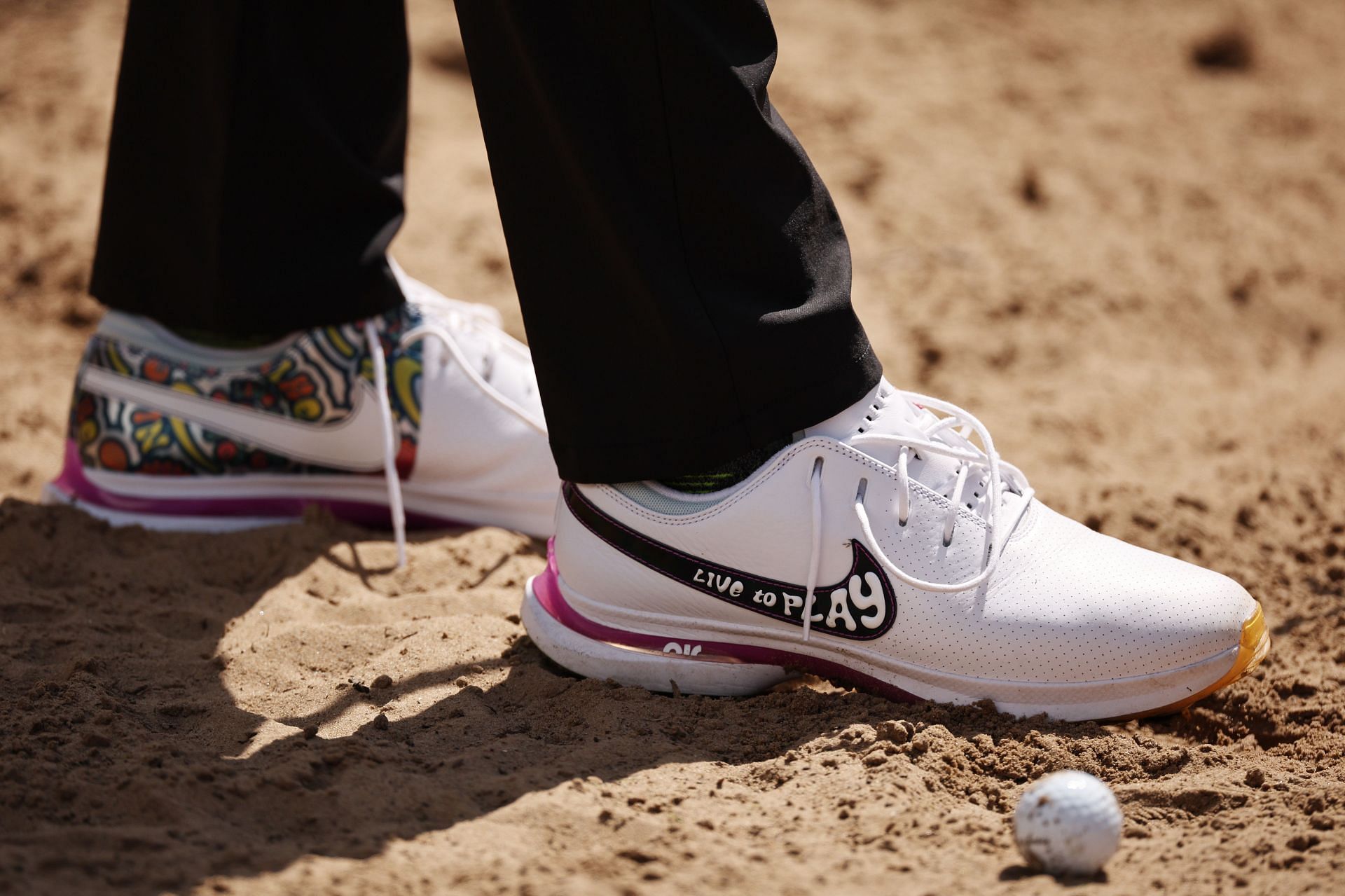 Rory McIlroy&#039;s shoes at The Open (Image via Getty)