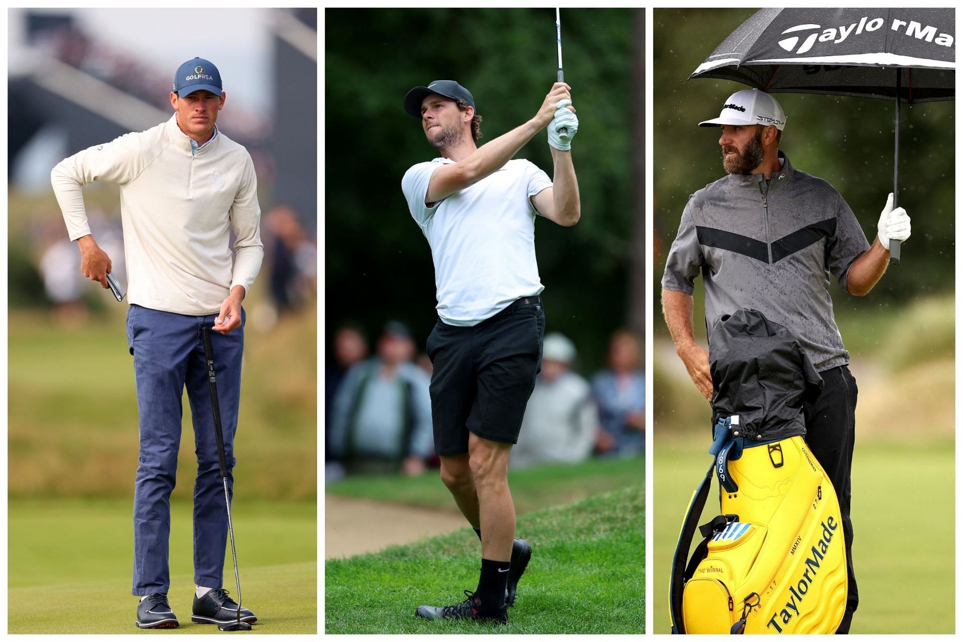 Christo Lamprecht, Thomas Pieters and Dustin Johnson are few of the tallest golfers at this year