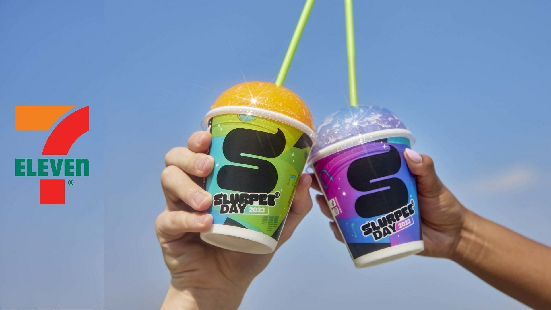 7-Eleven is celebrating its birthday on July 11 with free Slurpee drinks for the guests (Image via 7-Eleven)