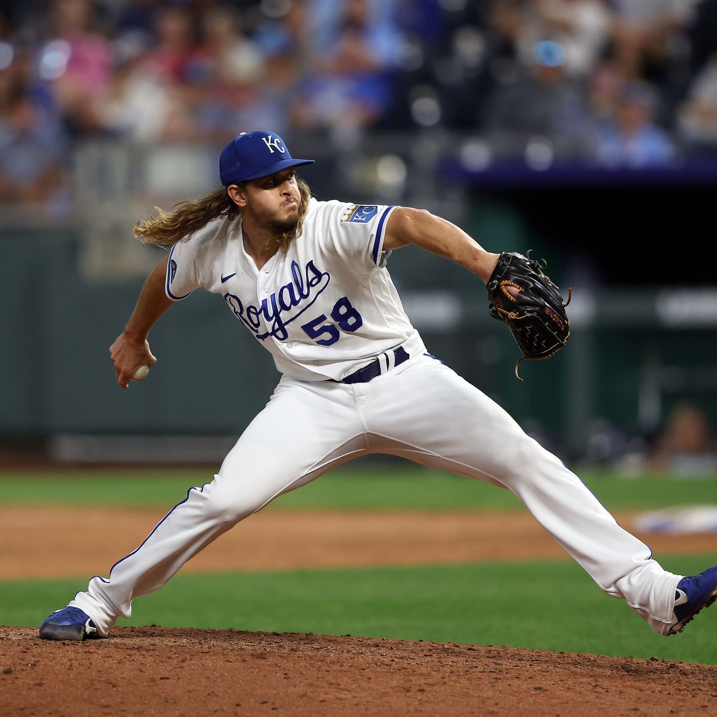 Kansas City Royals pitcher Scott Barlow