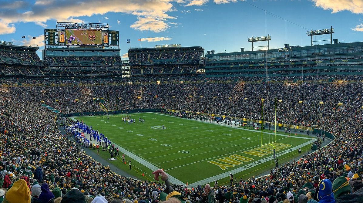 At Green Bay's Lambeau Field, a different kind of football reigns