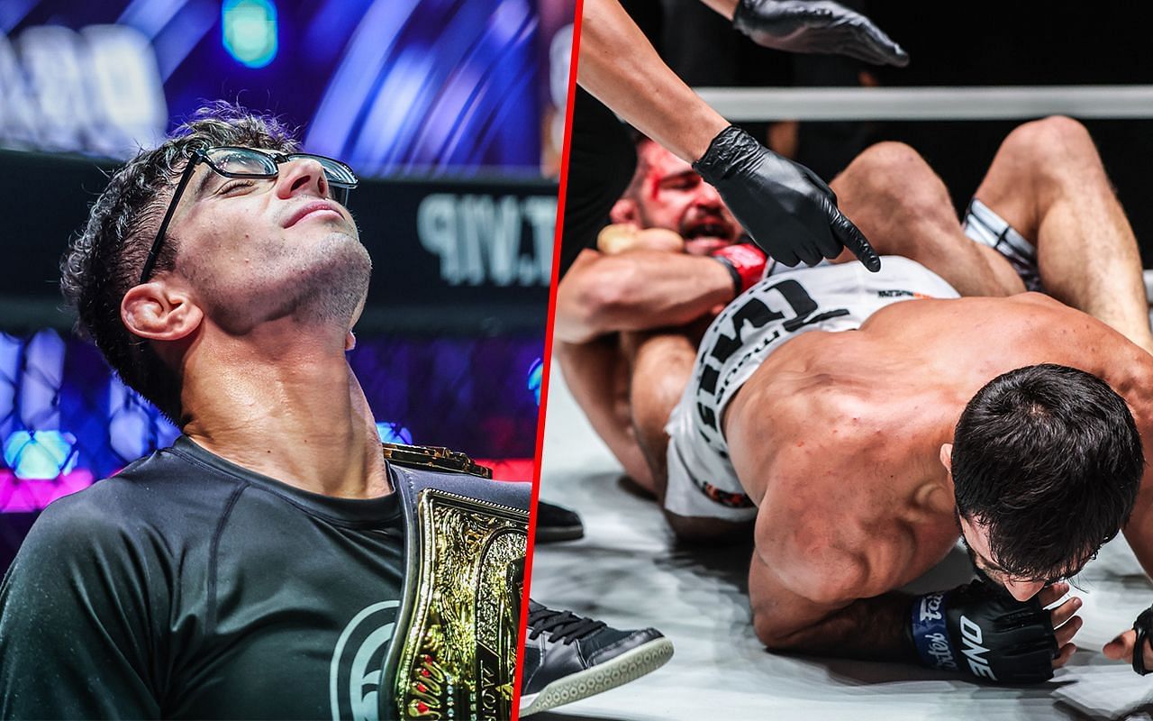 Mikey Musumeci (Left) was impressed by Garry Tonon (Right) at ONE Fight Night 12