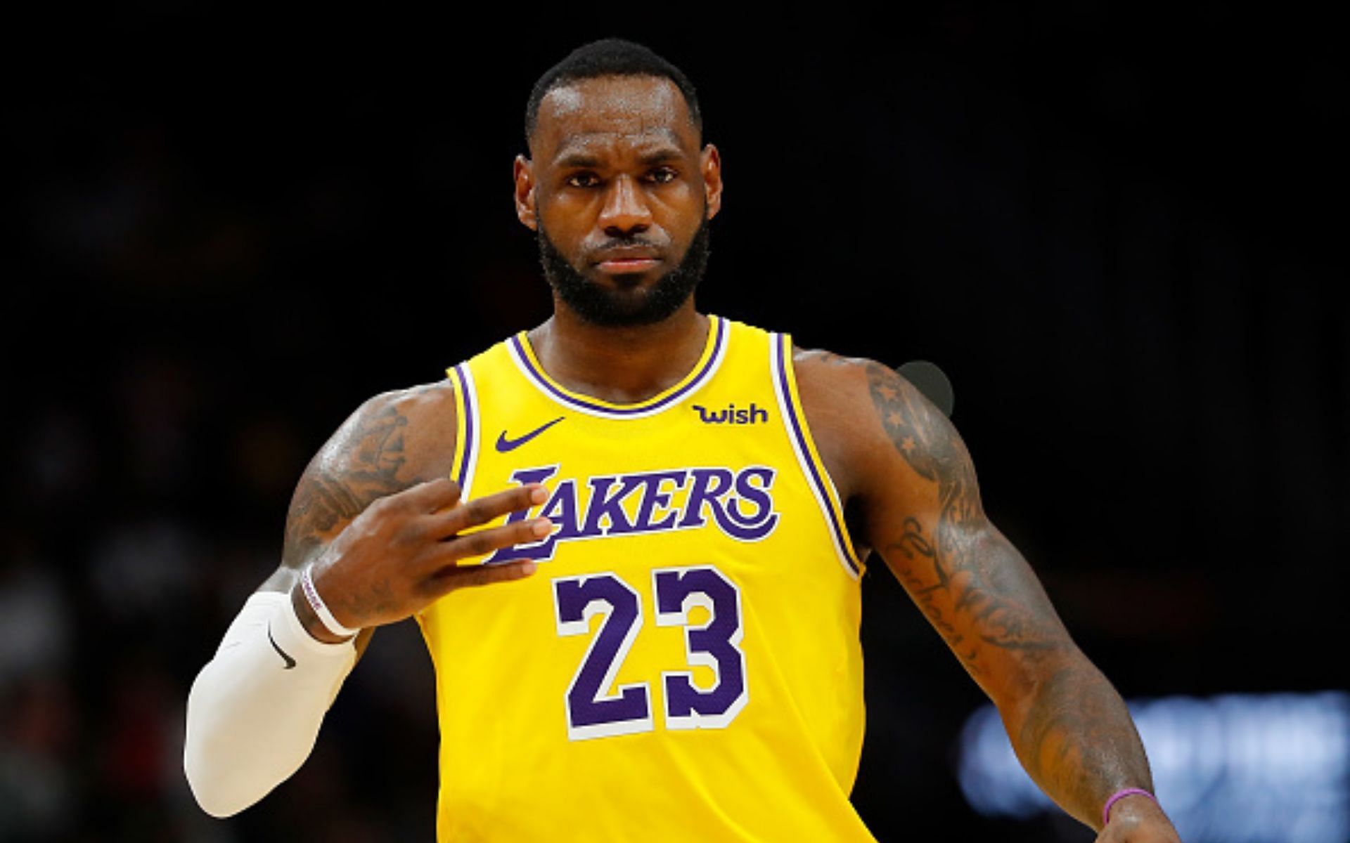 Los Angeles Lakers superstar LeBron James
