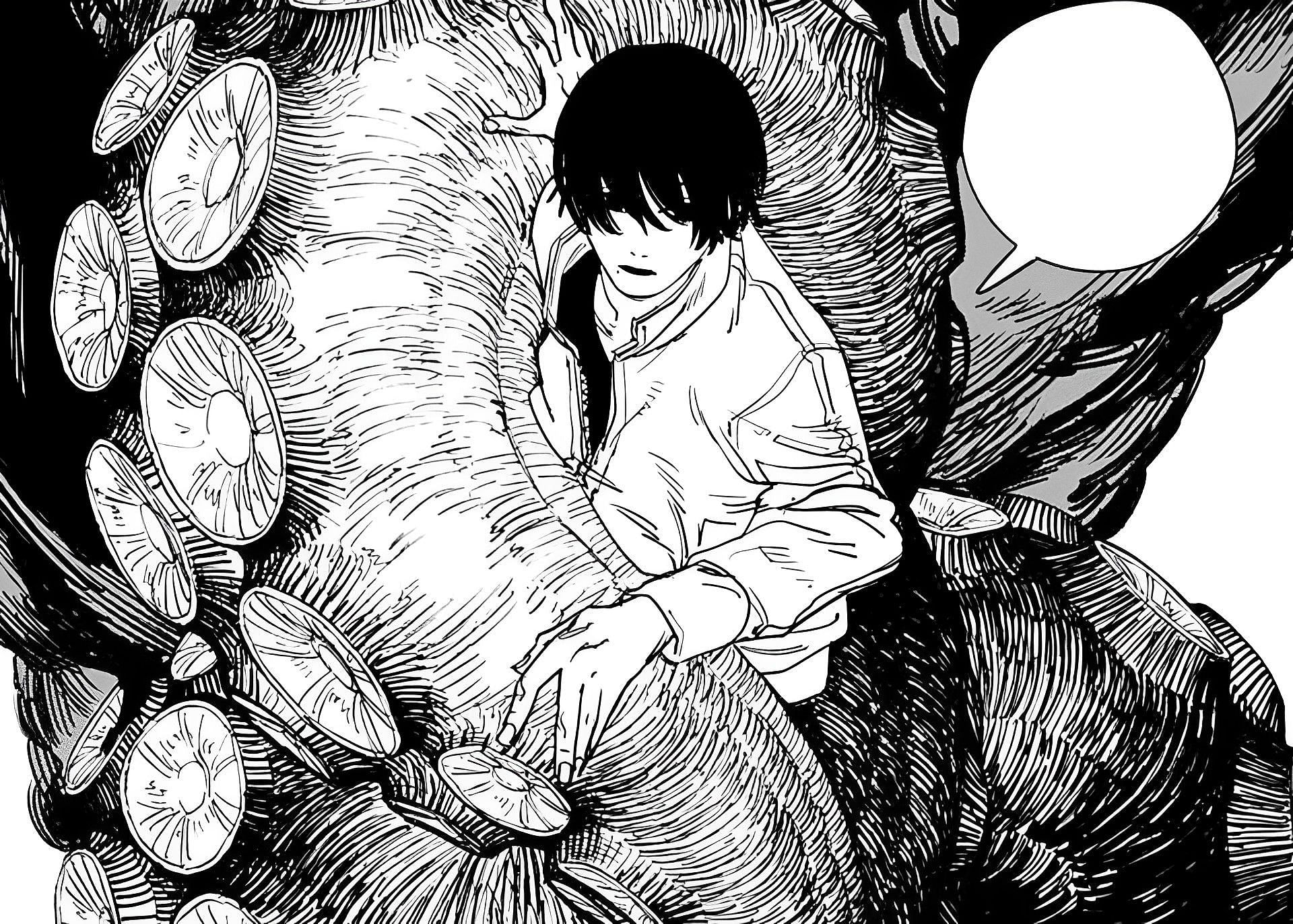 Hirofumi Yoshida as seen in the series&#039; manga (Image via Shueisha)