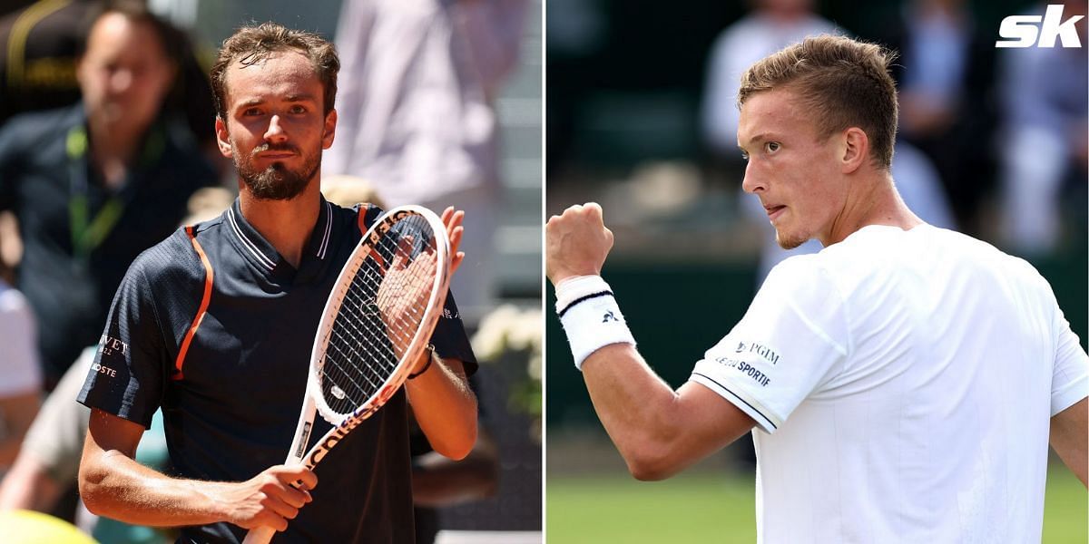 Daniil Medvedev vs Jiri Lehecka is one of the fourth-round matches at the 2023 Wimbledon.