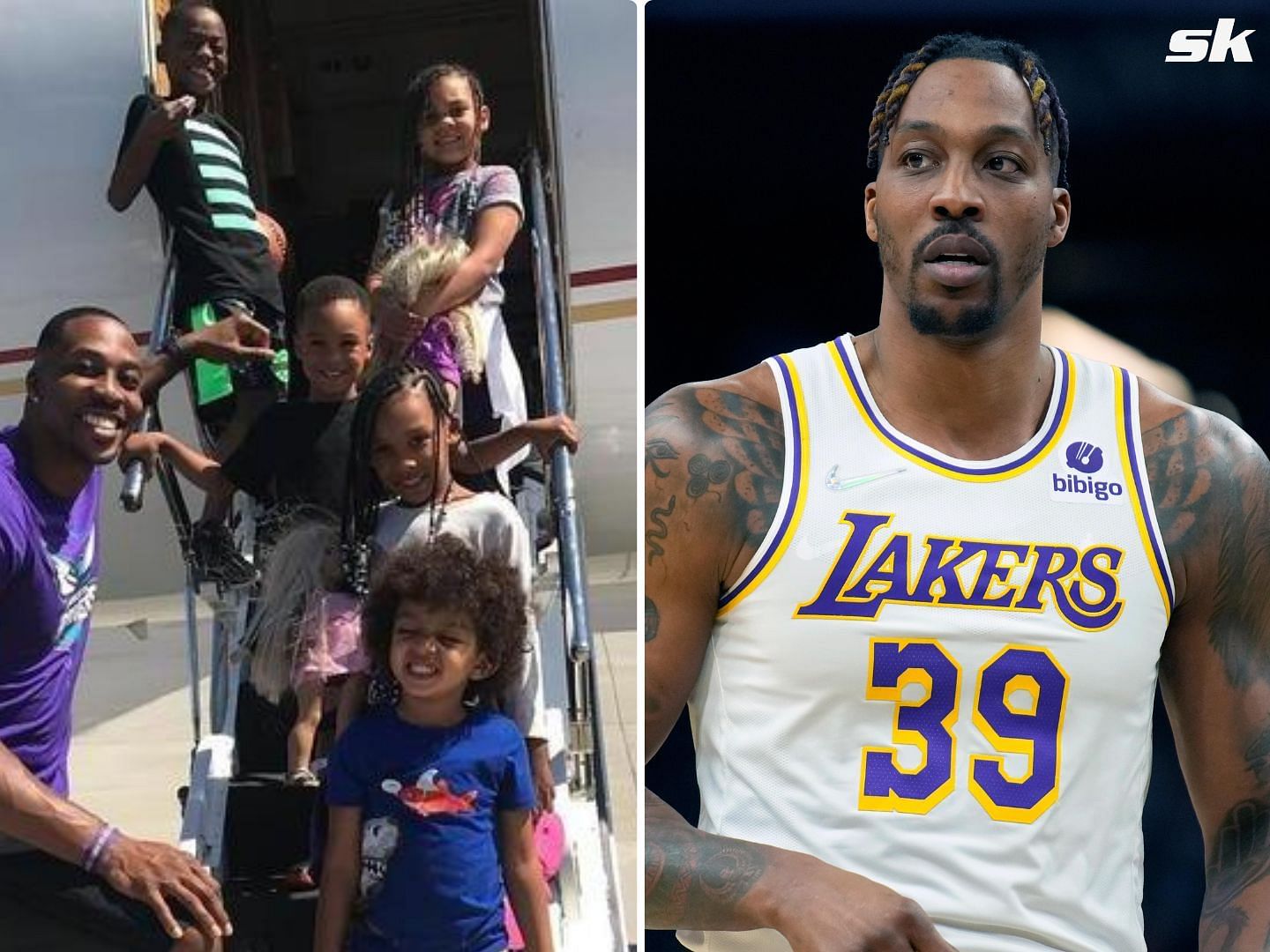 Dwight Howard has three sons and two daughters