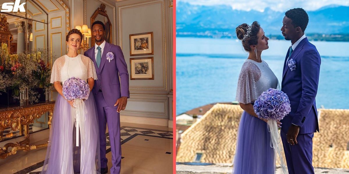 Elina Svitolina married Gael Monfils in 2021