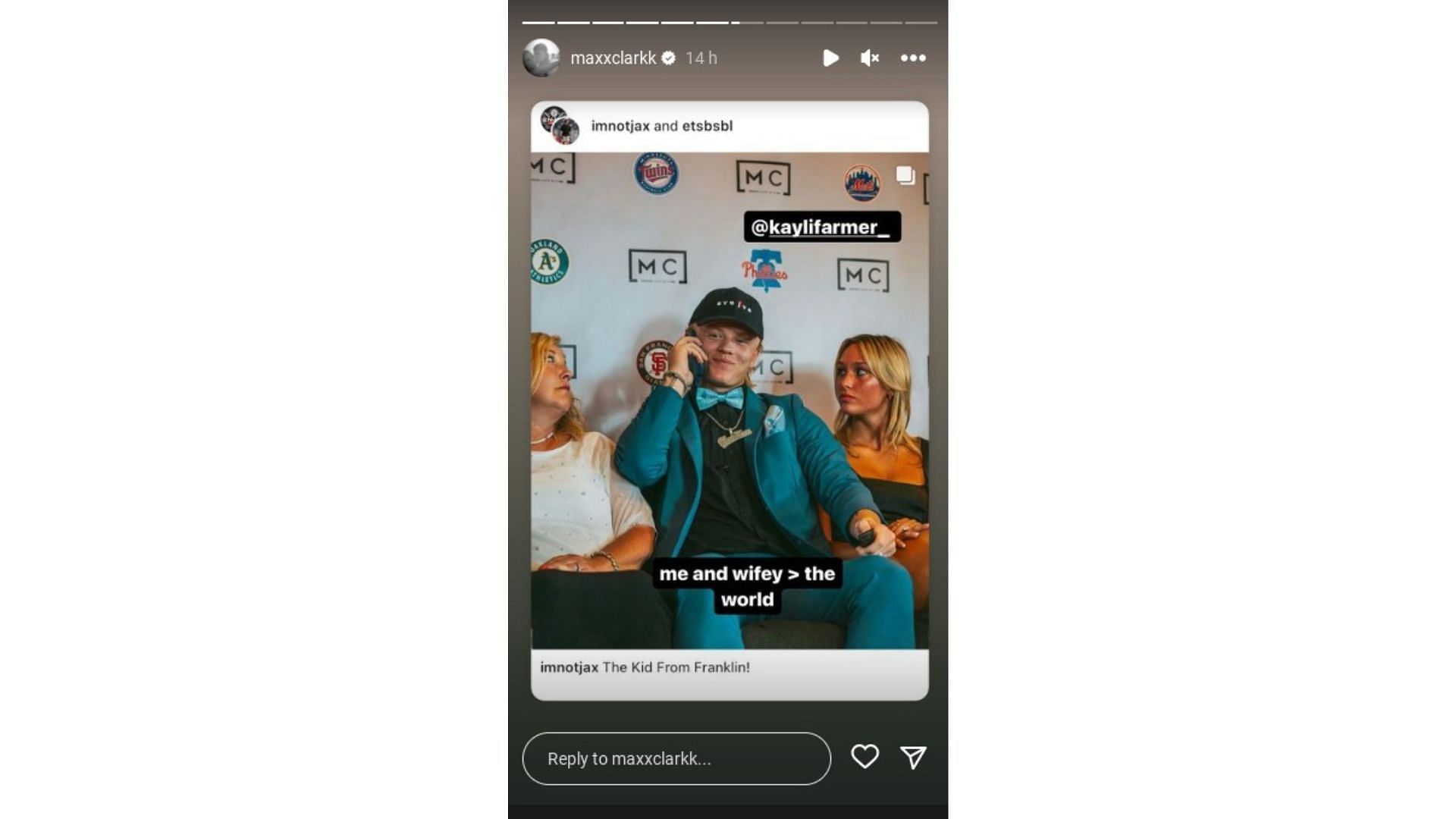 MLB fans slam Tigers draft pick Max Clark for dubbing girlfriend 'wifey ...