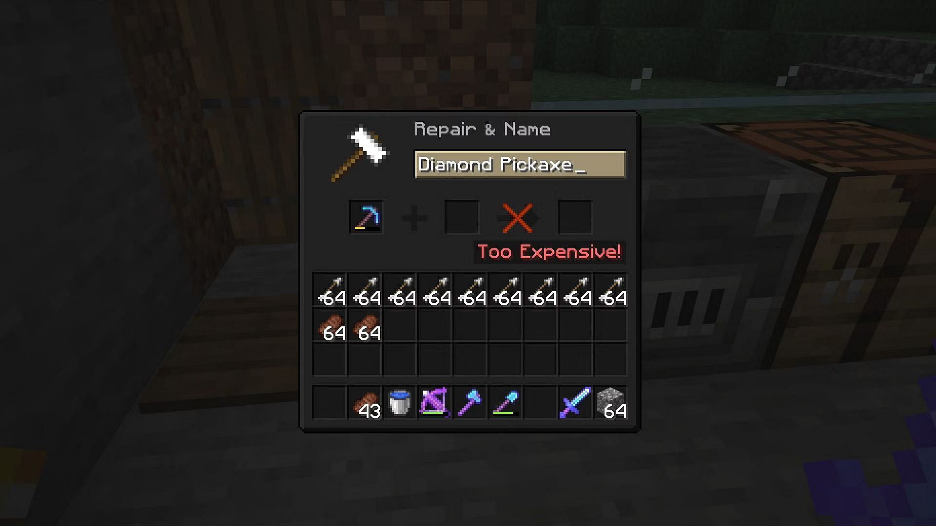 How to Name a Sword in Minecraft