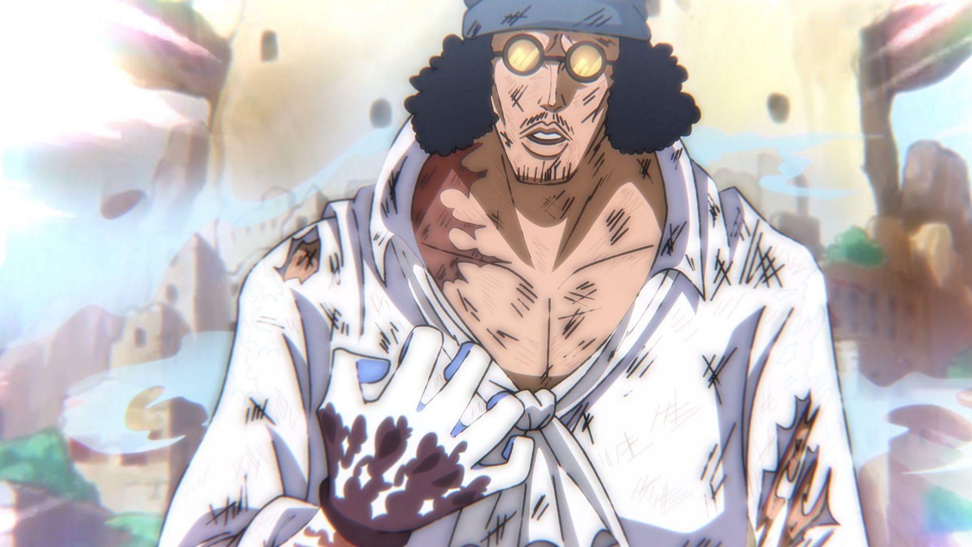 Aokiji as seen in chapter 1087 of One Piece (Image via Eiichiro Oda/Shueisha, One Piece)
