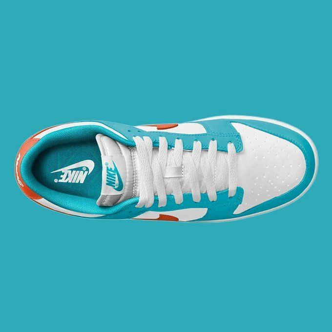 Miami Dolphins: Nike Dunk Low Miami Dolphins shoes: Where to get