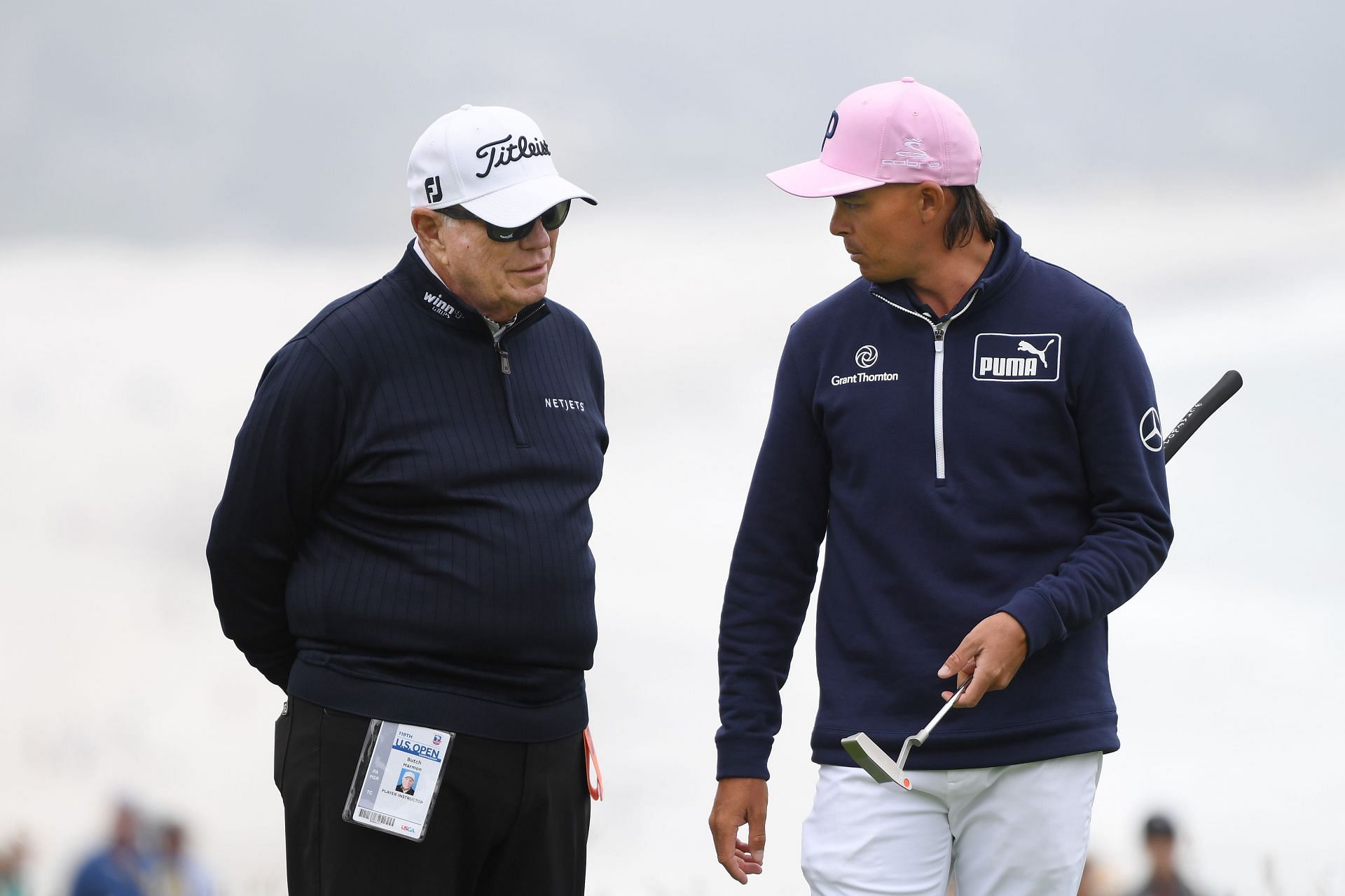 Butch Harmon and Rickie Fowler (Image via Getty)