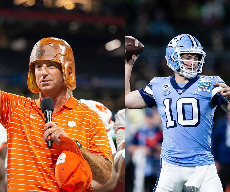 Dabo Swinney and Drake Maye are some of the people on the ACC Media Days 2023 schedule