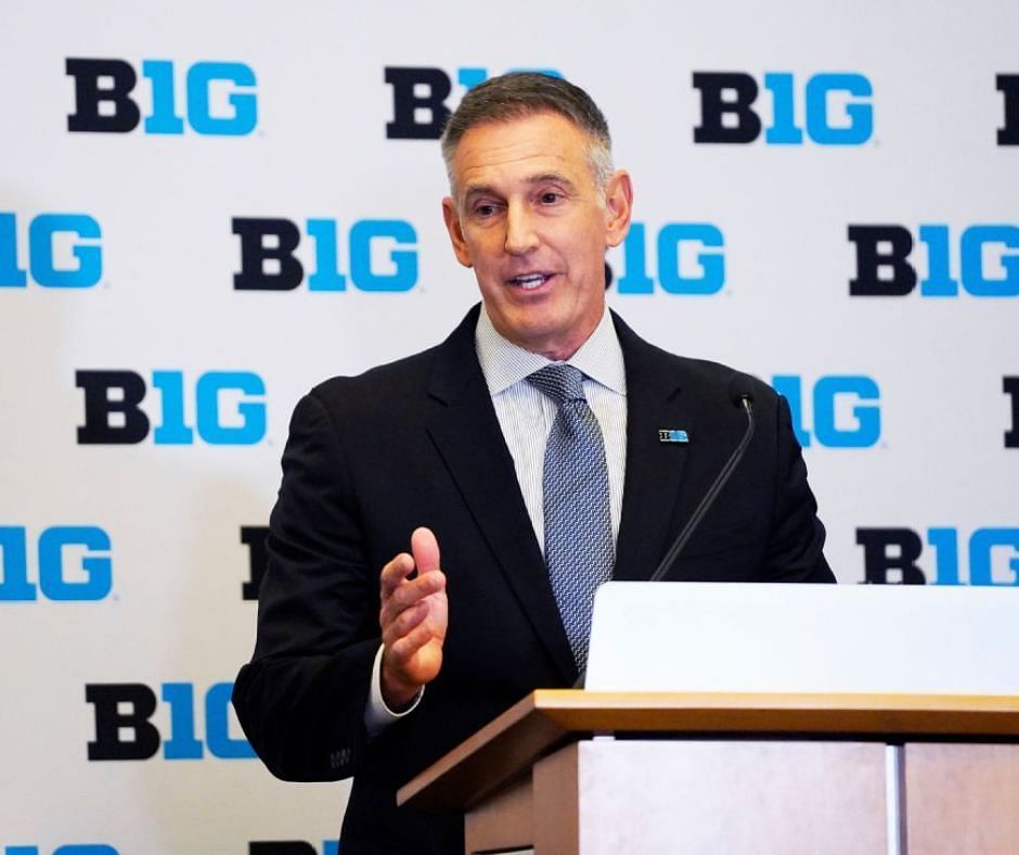 Big Ten Commissioner Tony Petitti spoke about the Big Ten TV deal today