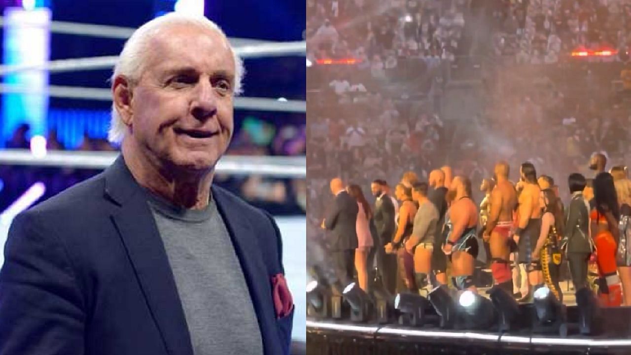 Flair believes this star is better than 70% of the full-time guys