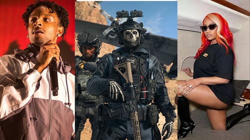 Nicki Minaj Call Of Duty To Reportedly Add Nicki Minaj And 21 Savage As Operators In Warzone 2 