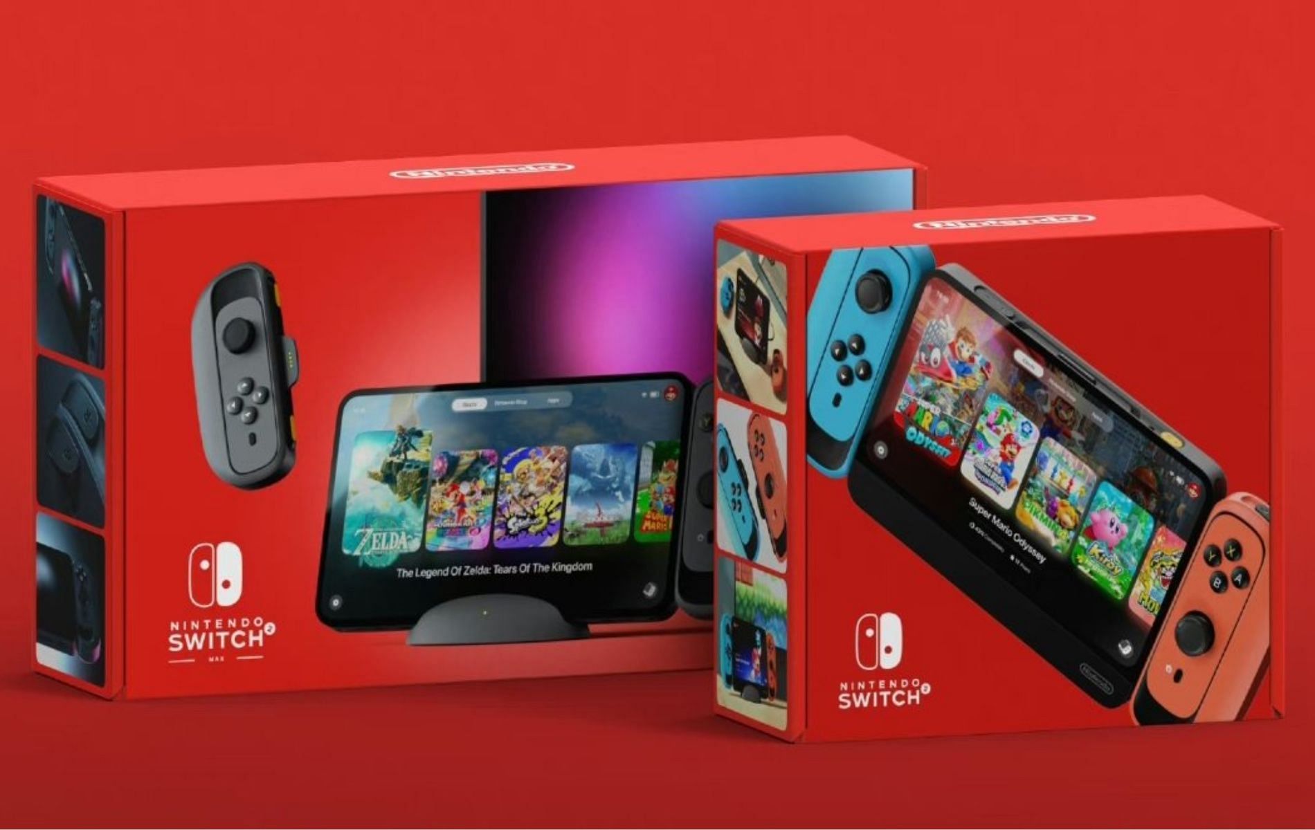 Nintendo Switch 2 leaked box shows off console design, UI, and more