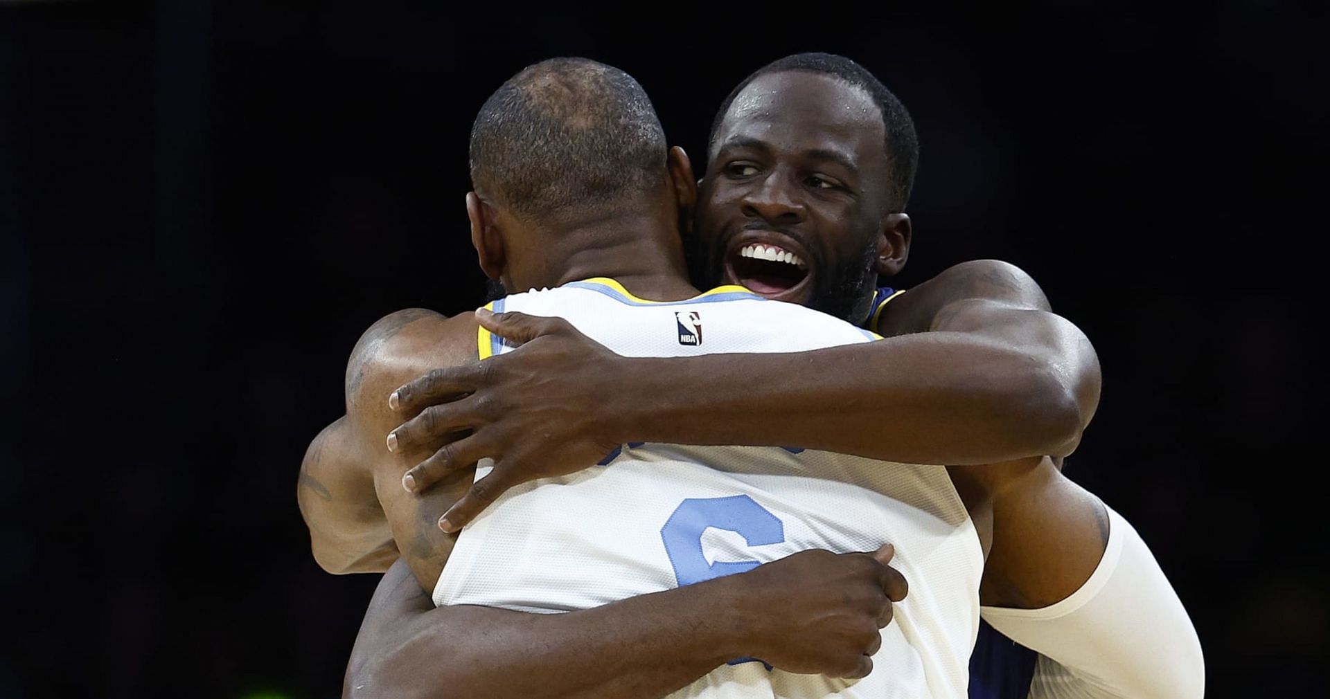 LA Lakers star forward LeBron James and Golden State Warriors forward Draymond Green 