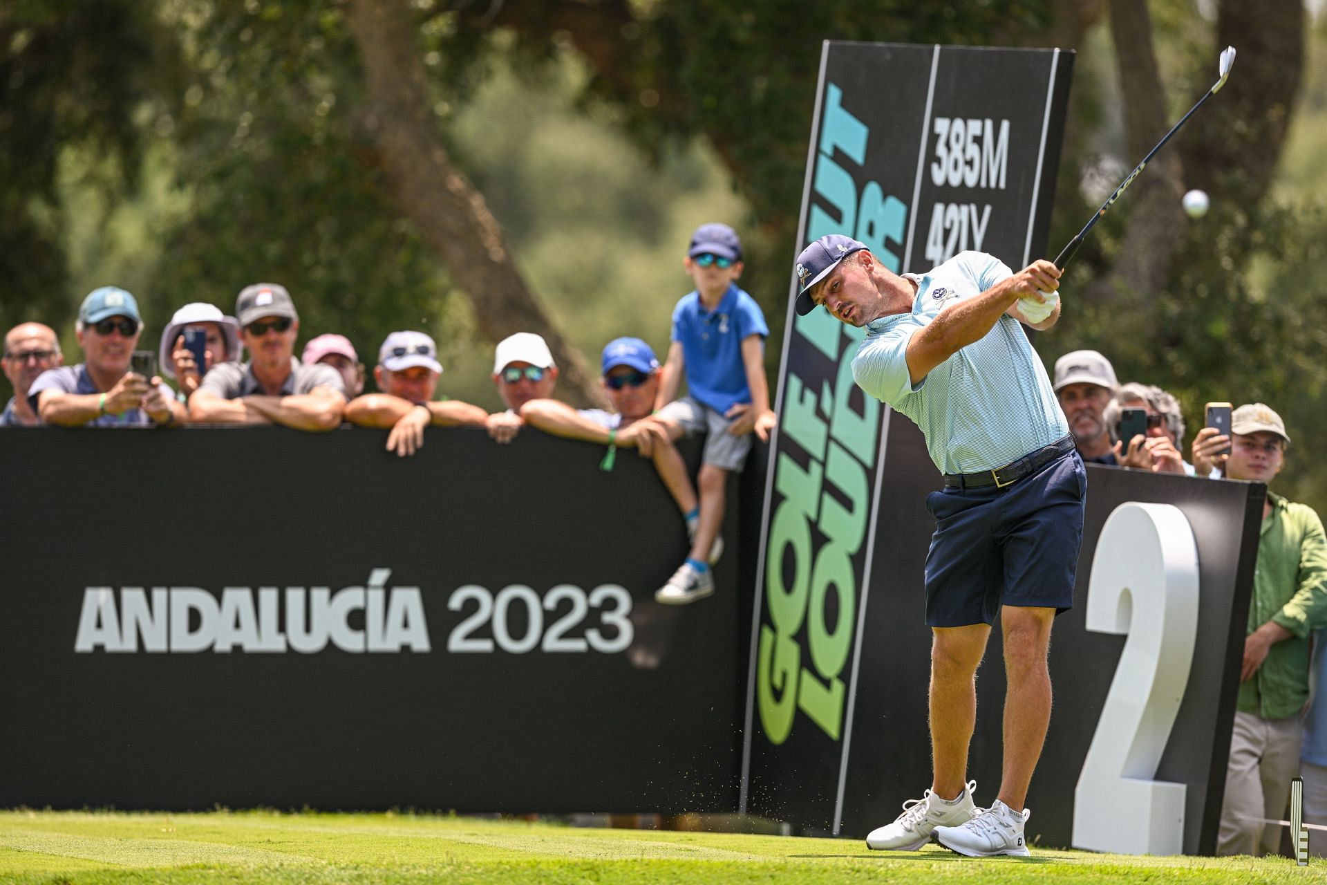 Bryson DeChambeau at the LIV Golf Andalucia (via Getty Images)
