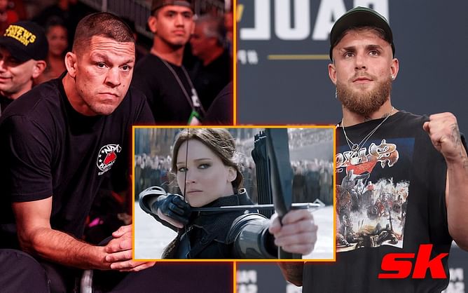 Nate Diaz vs. Jake Paul accused of being scripted - "It sort of feels like Hunger Games"