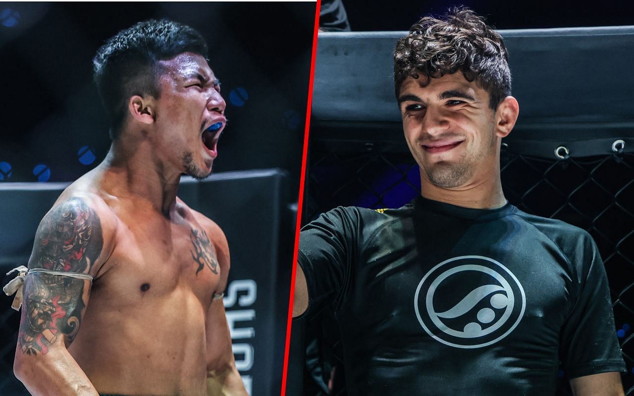 Rodtang Jitmuangnon and Mikey Musumeci - Photo by ONE Championship