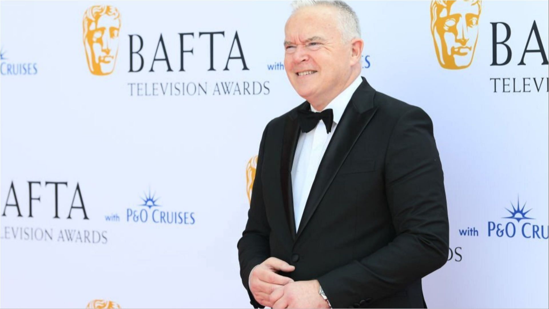 Huw Edwards has been named a BBC star by his wife in a statement (Image via Joe Maher/Getty Images)